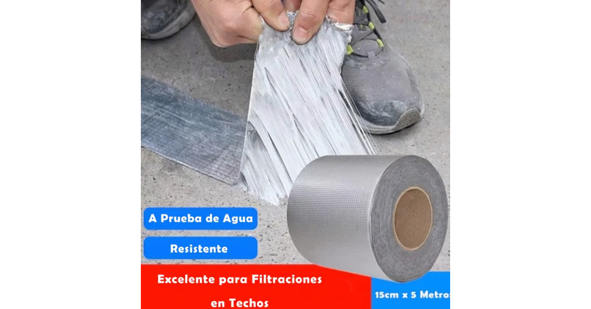 Cinta Impermeable Para Fugas Tapagotera