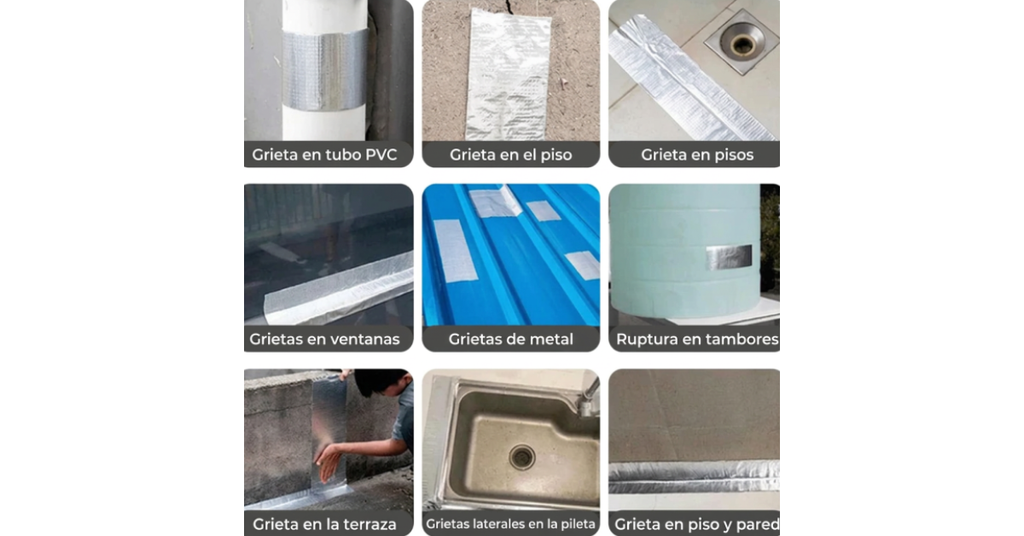 Cinta Impermeable Para Fugas Tapagotera