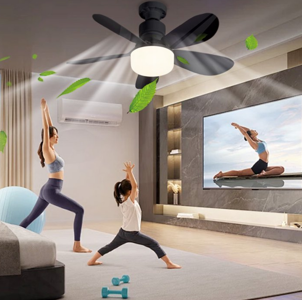 Lampara Luz Ventilador Techo